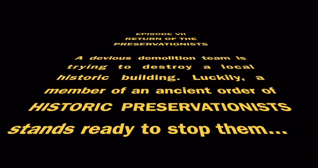 Star Wars: Return of the Preservationists