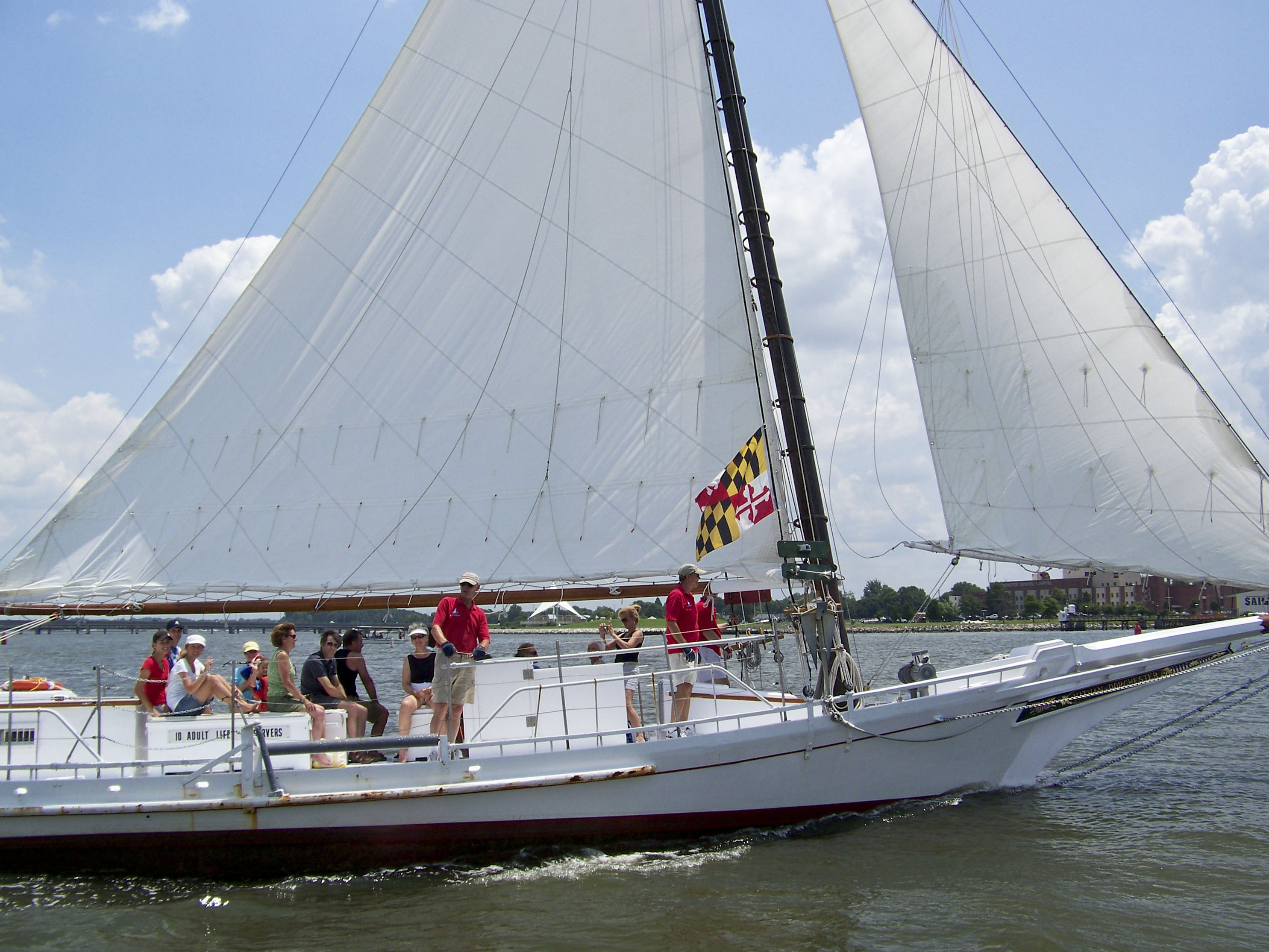 Skipjack Nathan of Dorchester. Photo from Last Skipjacks Project.