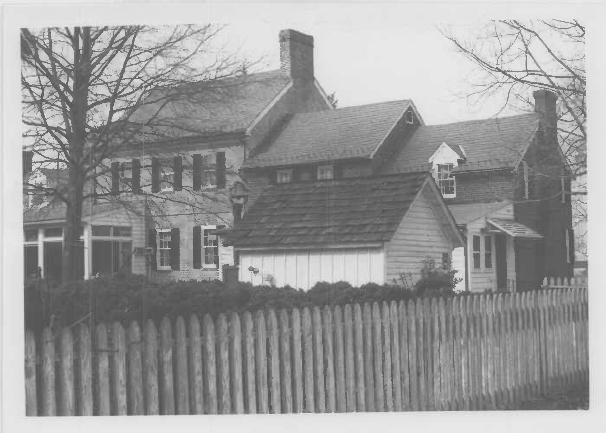 South elevation of Whites Hall in Maryland