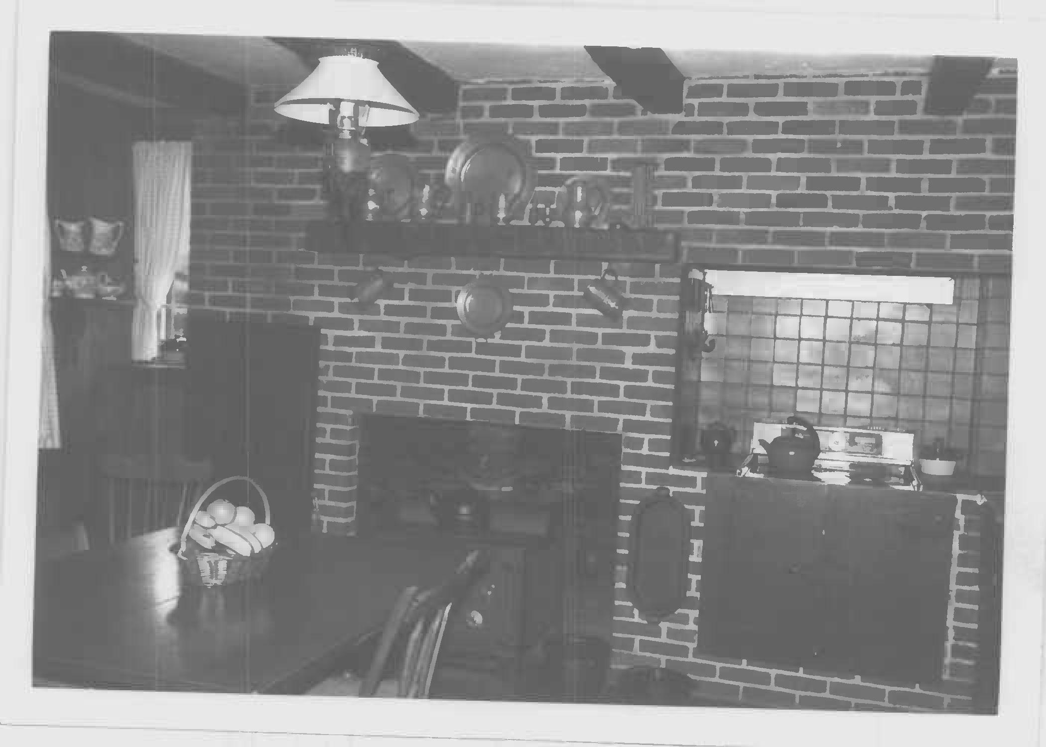 Kitchen, view towards east wall, Whites Hall in Maryland