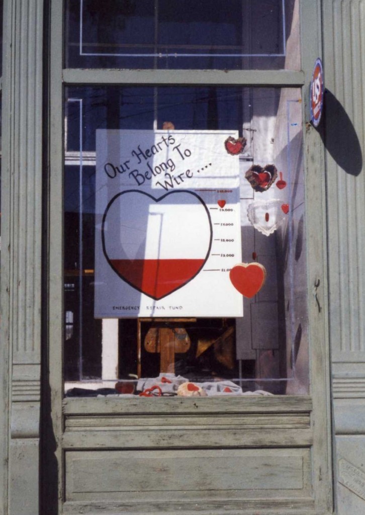 Heart-shaped donation