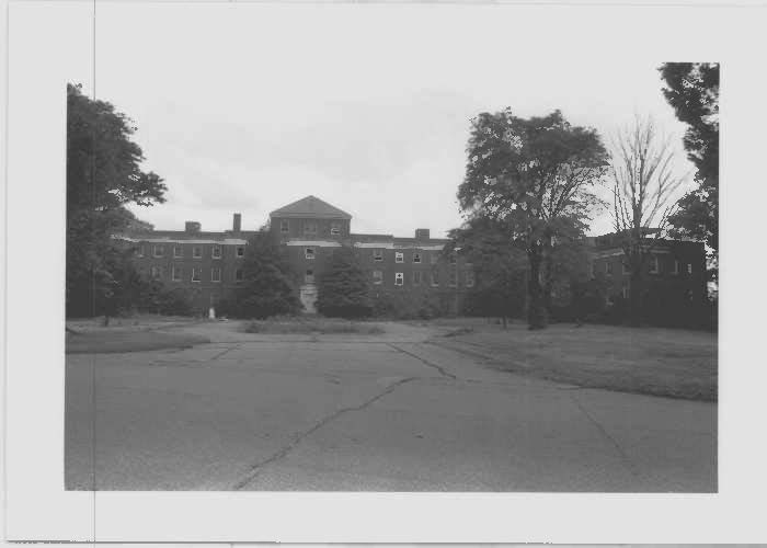 Image of Glenn Dale Hospital's Children's Hospital Building at north elevation