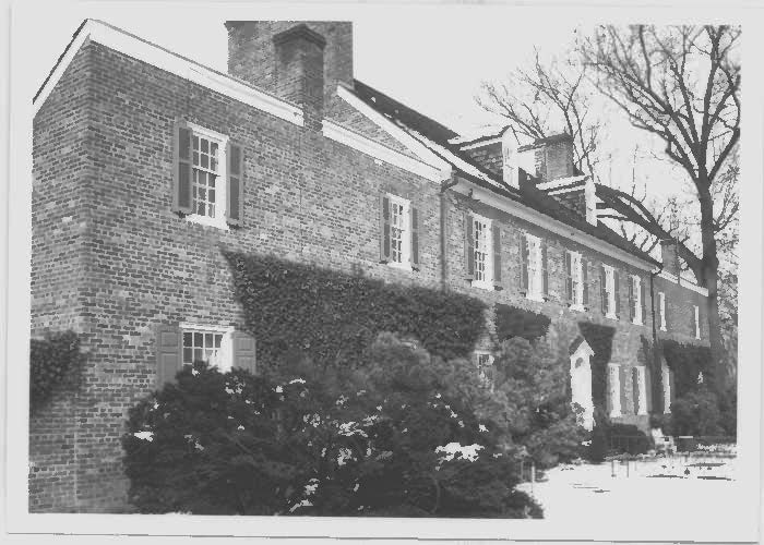 Stemmer House, east elevation