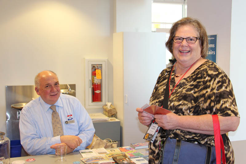 Doug Harbit, Preservation Maryland and Juanita Wieczoreck, Church Hill Theatre.