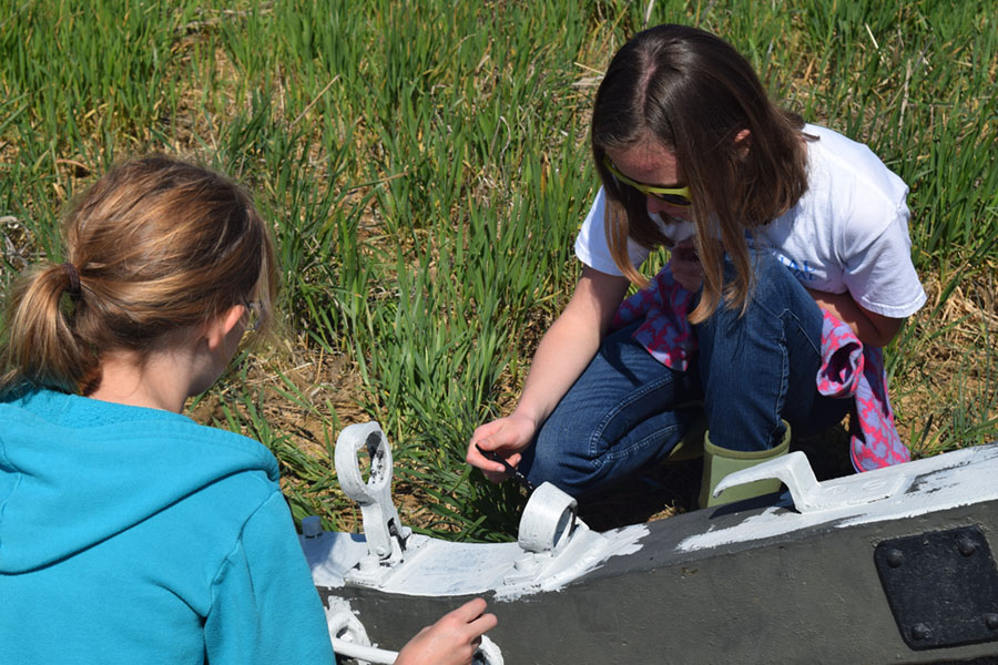 The next generation of preservation at Antietam Battlefield, 2016.