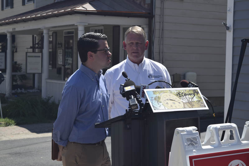 Preservation Maryland Ellicott City Press Conference in 2016