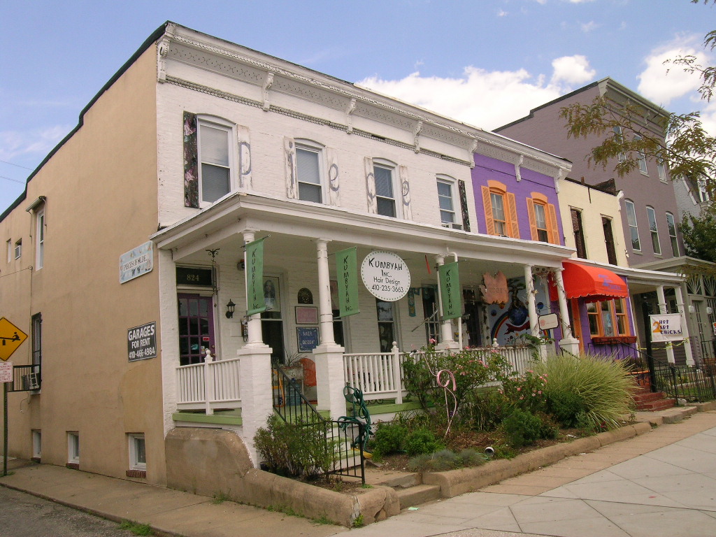 Hampden Baltimore Street Corner