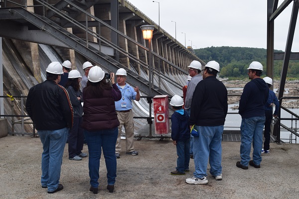 Image of the Conowingo Dam, a hydroelectric dam in the lower Susquehanna River situated between Cecil and Howard counties