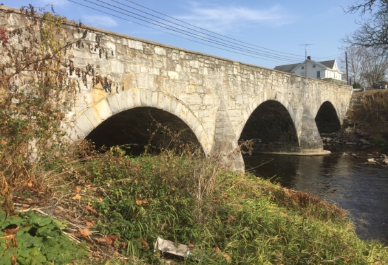 Image of Roses' Mill Stone Bridge, ca. 1839