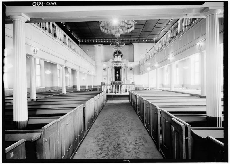 Lloyd Street Synagogue. Photo from Library of Congress.