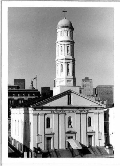 St. Vincent de Paul Church. Photo from Maryland Historical Trust.