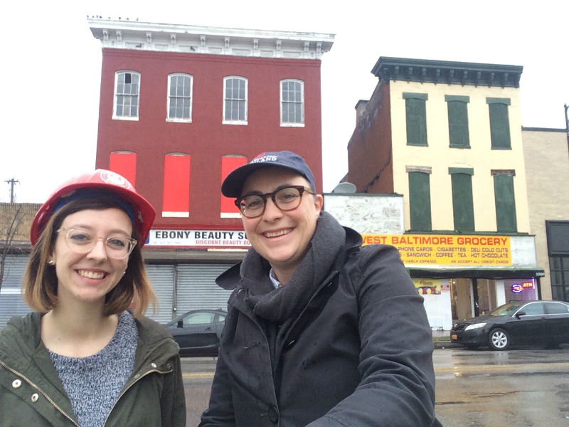 preservation maryland workers in Baltimore on giving tuesday of 2016