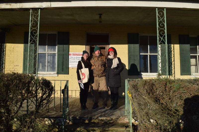 preservation maryland members at shafer farm in november of 2016