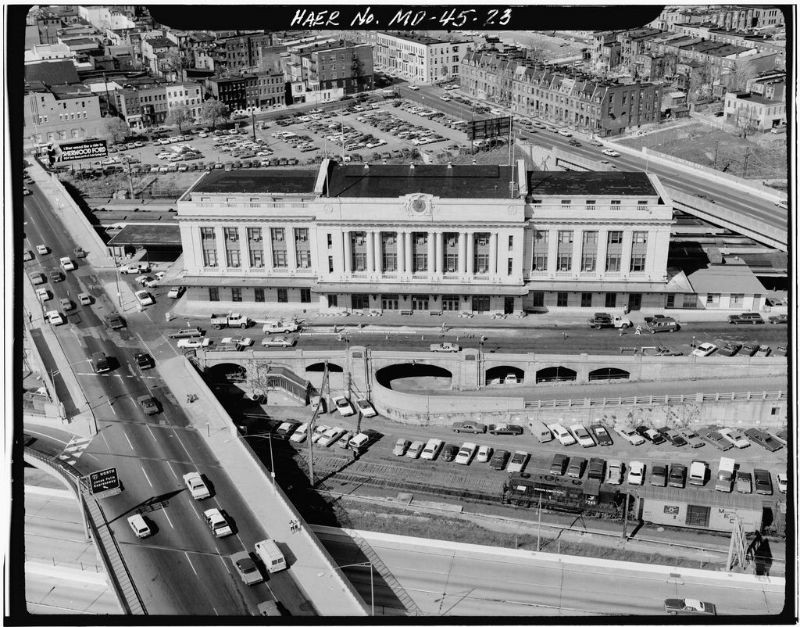 Penn Station in Baltimore, 1977