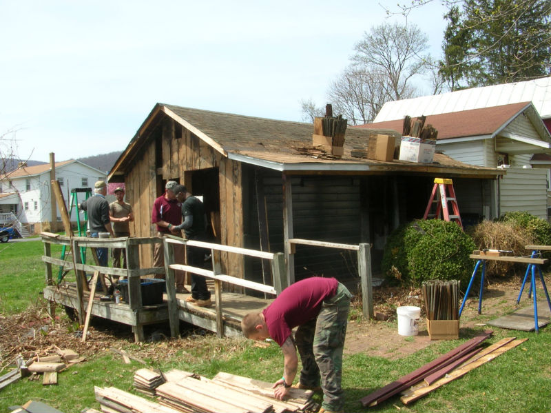 Deconstructing the Miner's Cabin.