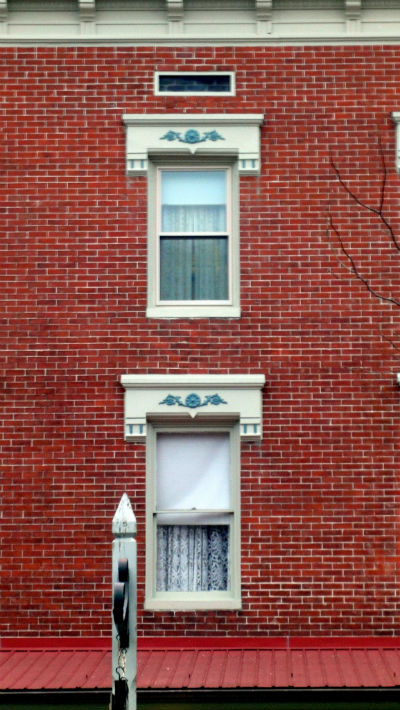 Windows at The Atlantic Hotel, Worcester County.