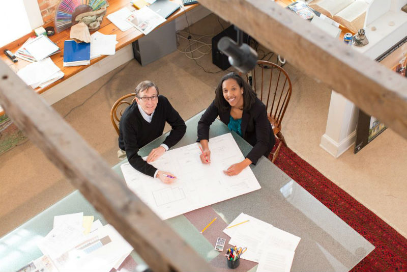 Nakita Reed and Ward Bucher of Encore Sustainable Design.