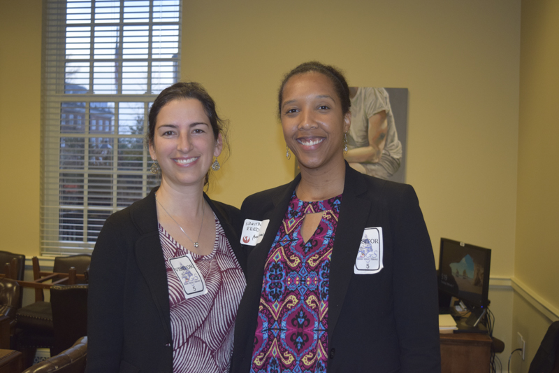 Renee Novak, Field Director, with Board Member, Nakita Reed.