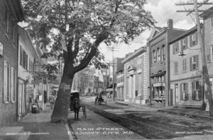 Main Street, Ellicott City, Ca. 1890, Library of Congress