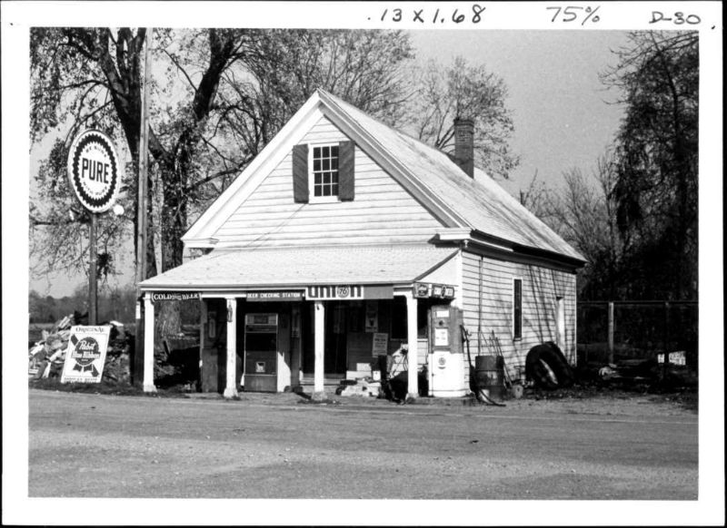 Buckstown Village Store, 1975. Photo from Maryland Historical Trust.