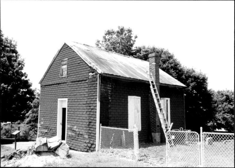 Tolson's Chapel before repair work, 2005. Photo from Maryland Historical Trust.