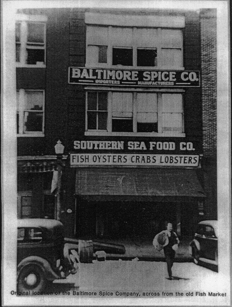 Baltimore Spice Company. Image from Jewish Museum of Maryland