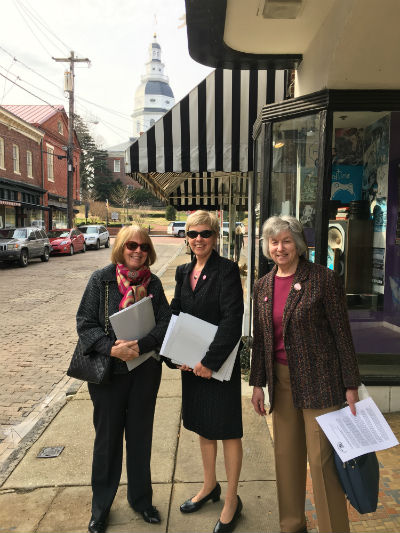 Maryland History Advocacy Day participants, 2017.