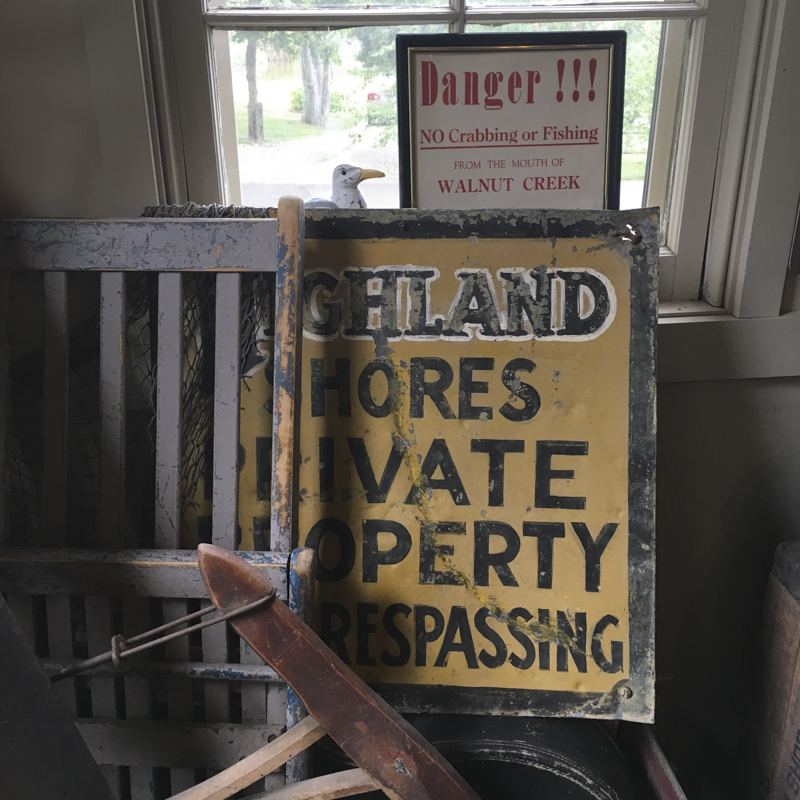 Historic artifacts at the Douglass Cultural Center, 2017.