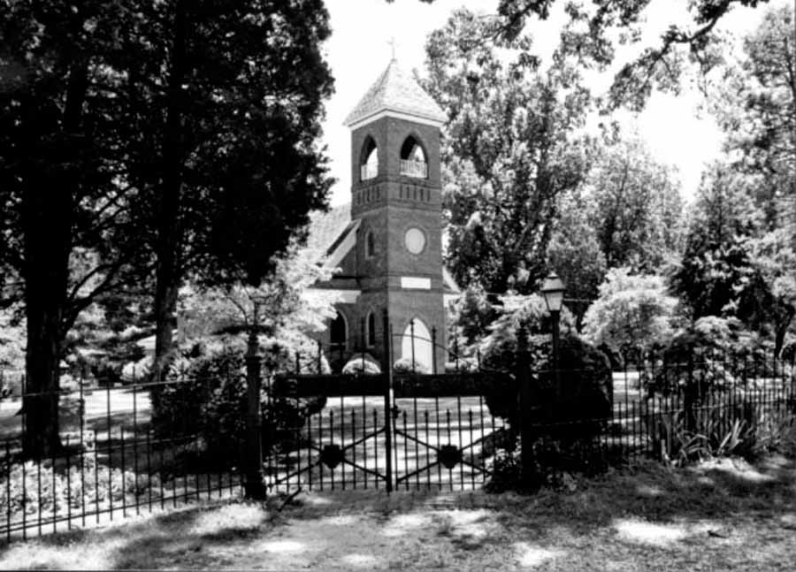 St. Thomas Episcopal Church, Maryland. Photo from the Maryland Historical Trust.