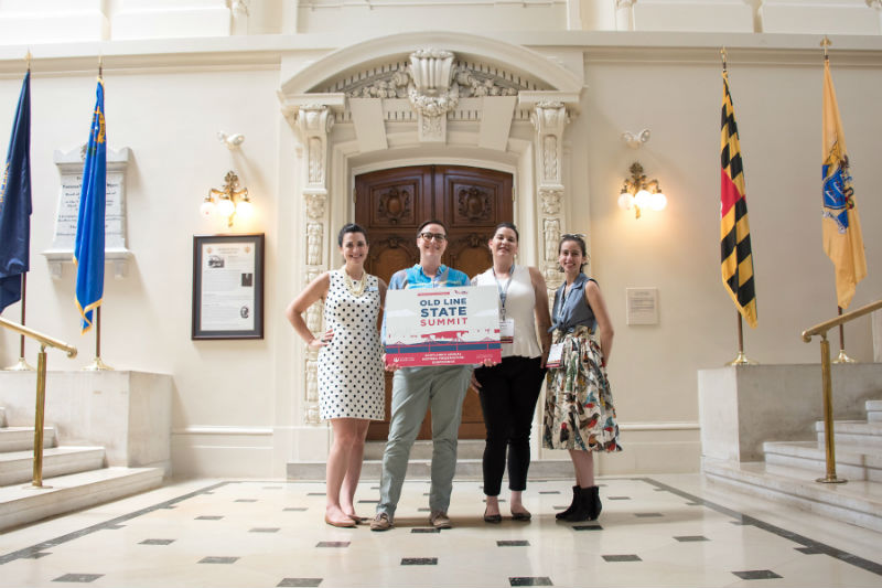 preservation-maryland-staff-old-line-state-summit-sign-2017