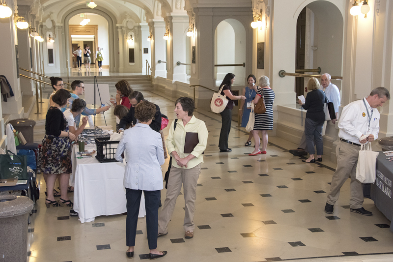 Mahan Hall hosted the Summit, 2017.