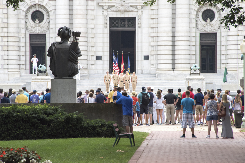 Post-Summit walking tour, 2017.