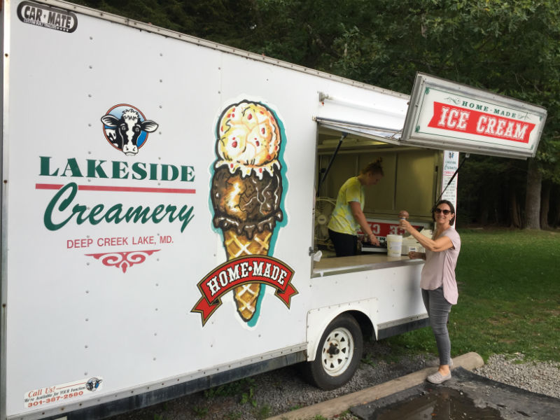 Lakeside Creamery in Garrett County, MD.