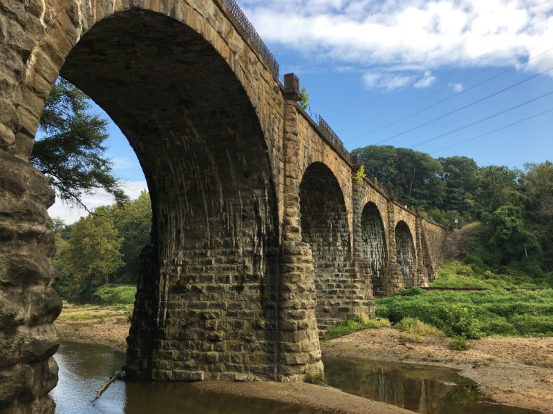 The historic Thomas Viaduct is in the Patapsco Heritage Area.