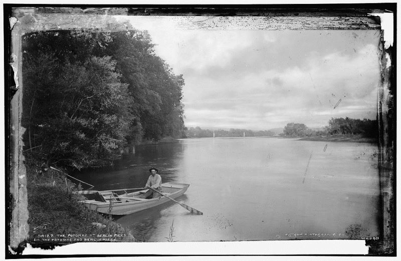 The Potomac River at Berlin (now Brunswick) Maryland. Ca. 1890. Library of Congress.