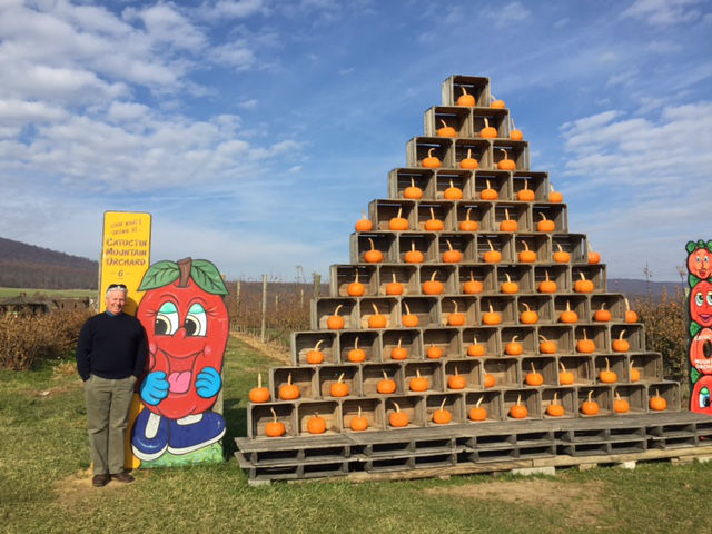 Jeff Caslow at Catoctin Mountain Orchard, 2017.