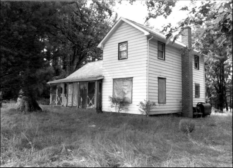 Hornbaker House, 2000. Photo from Maryland Historical Trust.