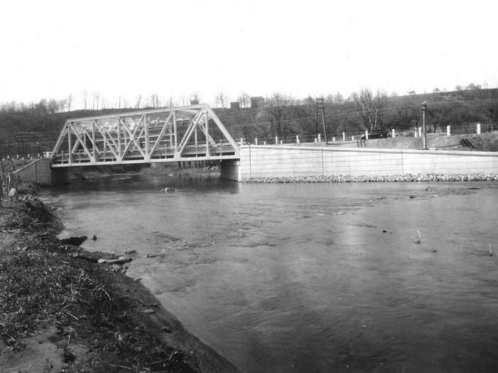 New Casselman River Bridge was completed in 1932. Photo from the Maryland Department of Transportation.