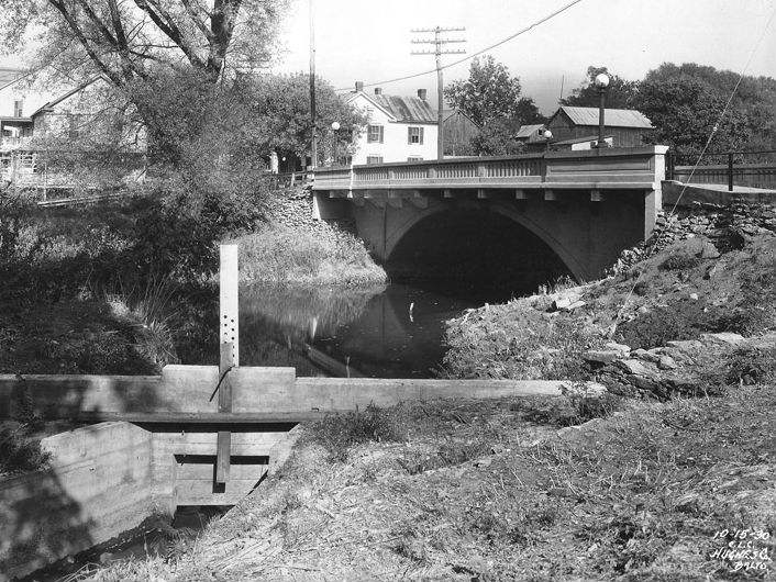 South Main Street Bridge over Little Antietam Creek, 1930. Photo from the Maryland Department of Transportation.