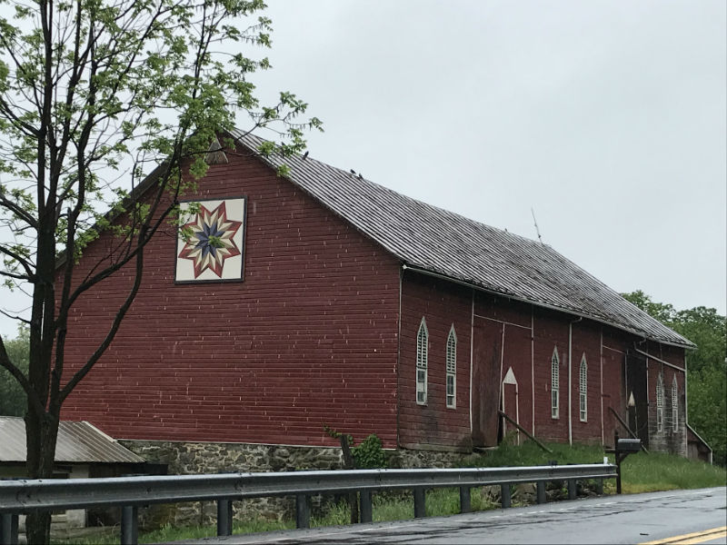 Part of the Quilt Trail in Carroll County, 2018.