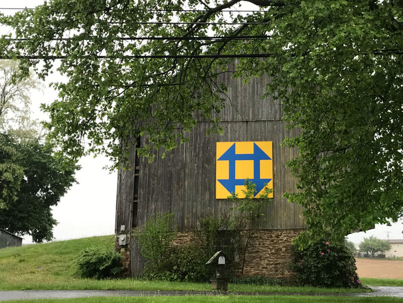 Part of the Quilt Trail in Carroll County, 2018.