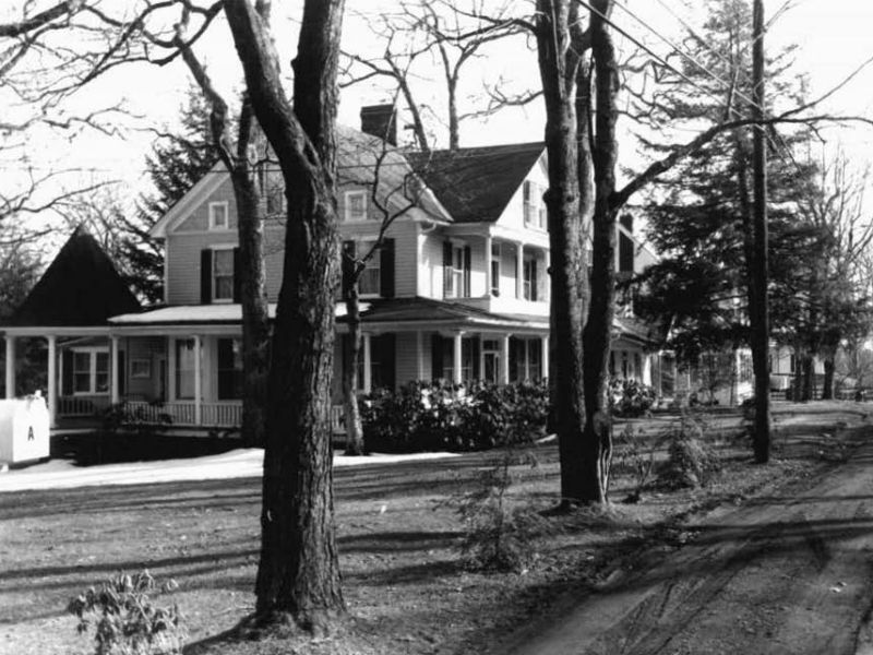 Street in the Mountain Lake Historic District of Oakland, MD. Photo from Maryland Historical Trust.