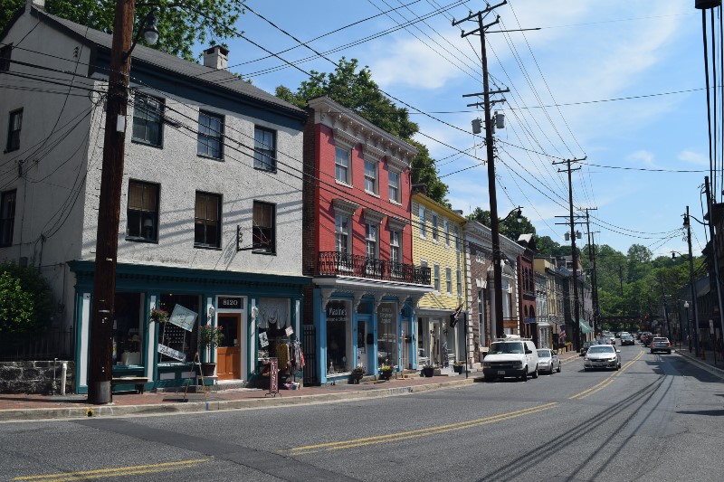 Ellicott City Historic District, 2017.
