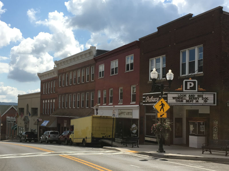 Downtown Frostburg, 2017.