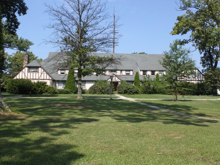 Administration Building #1, Pikesville Armory. Photo from Maryland Historical Trust.