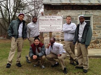 The Catoctin Furnace Historic Building Trades Program in Western Maryland embodies