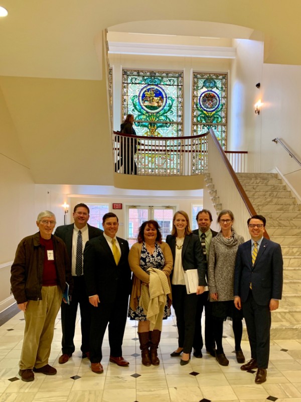 Advocates for HB1162 in the halls of Annapolis, 2019.