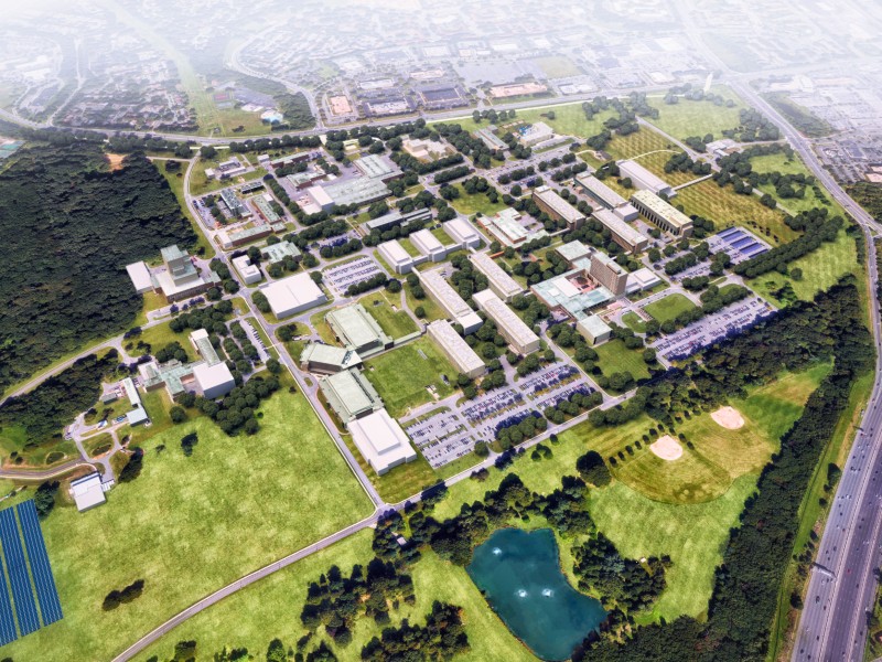 NIST Gaithersburg 20 Year Campus Master Plan by Metropolitan Architects & Planners.