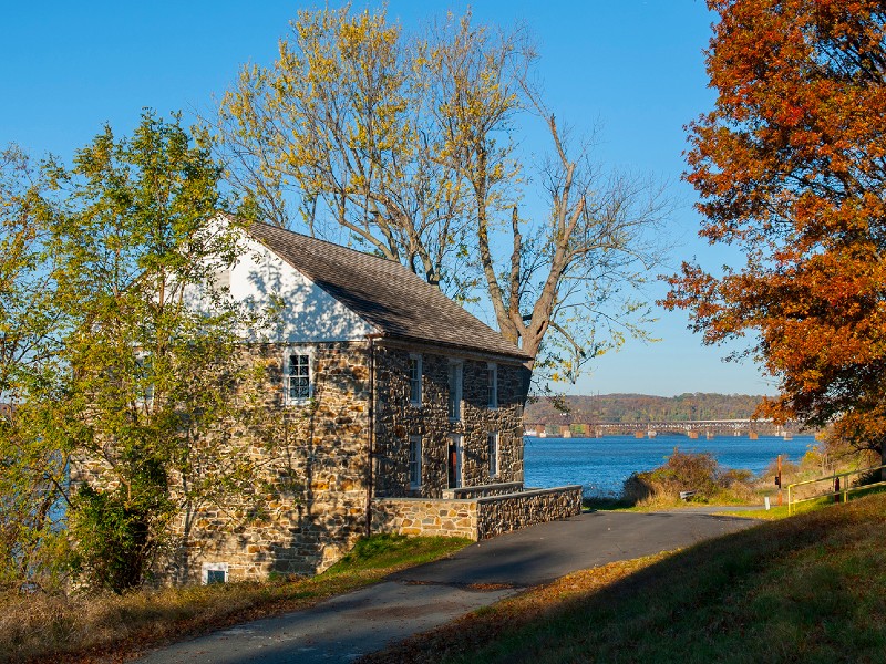 The Perry Point Veterans Museum at the Gristmill, Cecil County, MD.