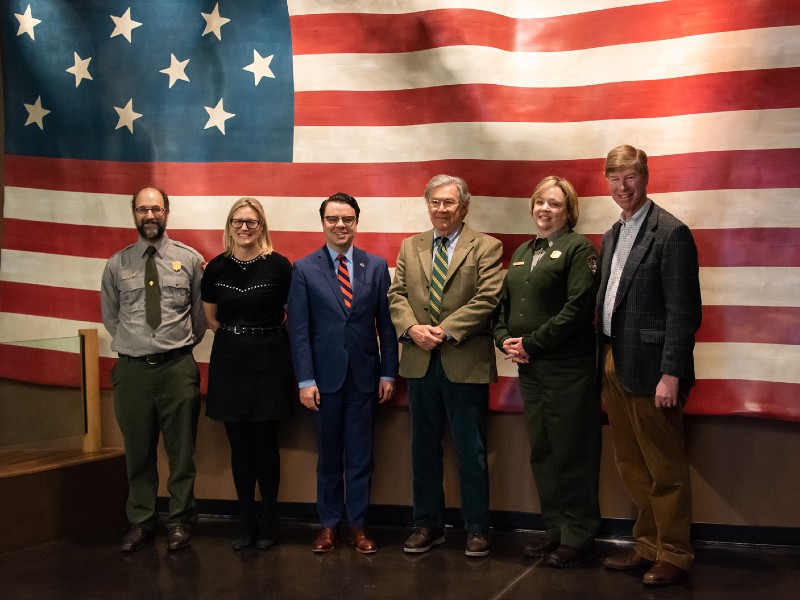 Kaplan Event Speakers (L-R), Moss Rudley, Amy Frietag, Nicholas Redding, Thomas Spencer, Abbi Wicklein-Bayne, Brad Davidson.